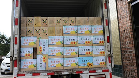 助銷黃桃社會(huì)扶貧，關(guān)愛(ài)員工送高溫福利